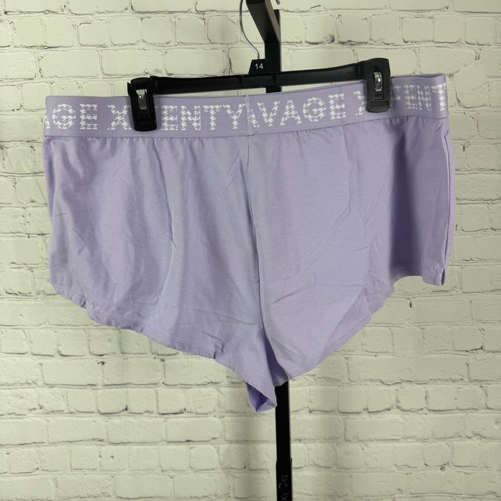 Savage X Fenty Purple Sleep Shorts Loungewear Size 1X - Picture 2 of 5
